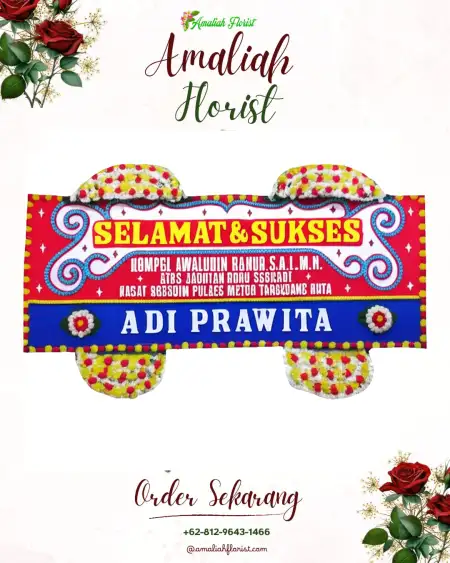 Papan Bunga Ucapan Selamat Yaur