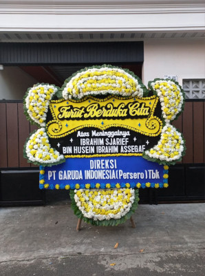 Papan Bunga Duka di Yaur